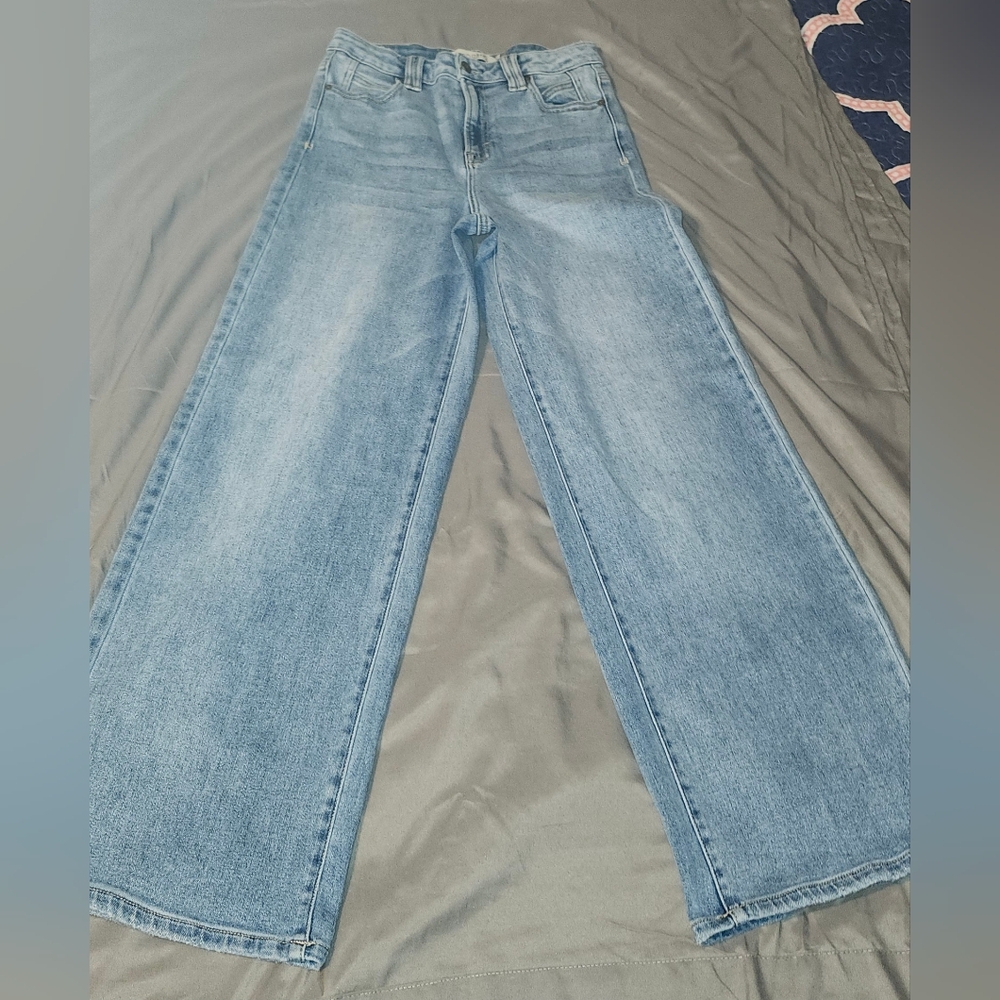 HIDDEN los Angeles Women's Relaxed Fit Blue Jeans